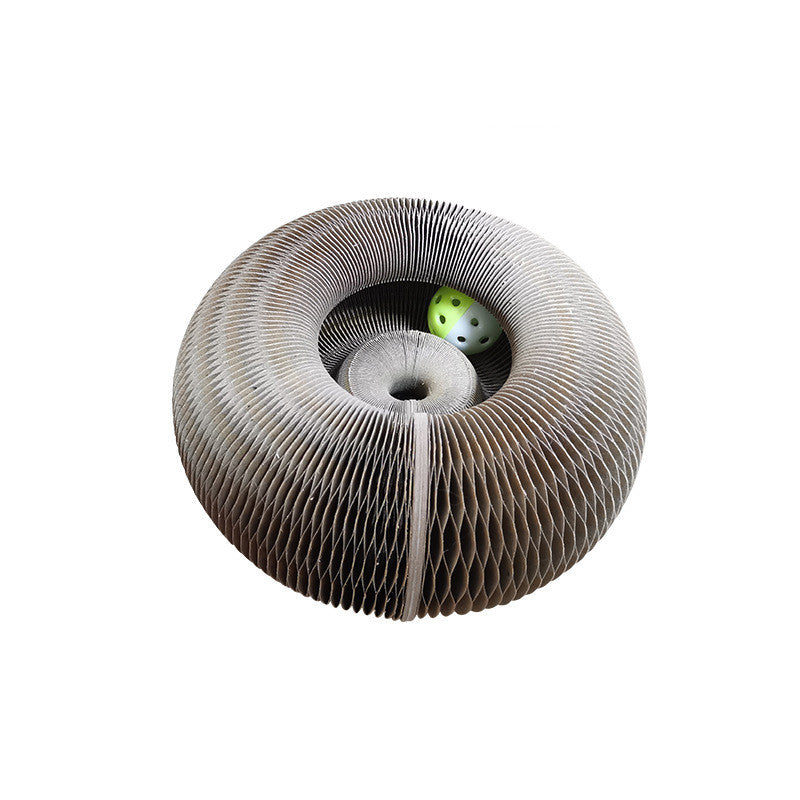 TJ Magic Organ Cat Scratchers 2 In 1 Funny Shaped Cat Scratching Board Foldable Convenient Recyclable Durable Cat Scratcher