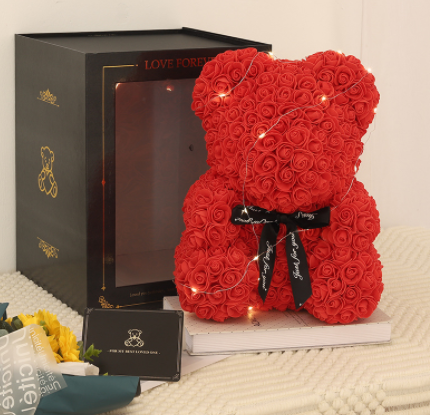 TJ Valentine's Day Gift Rose Bear
